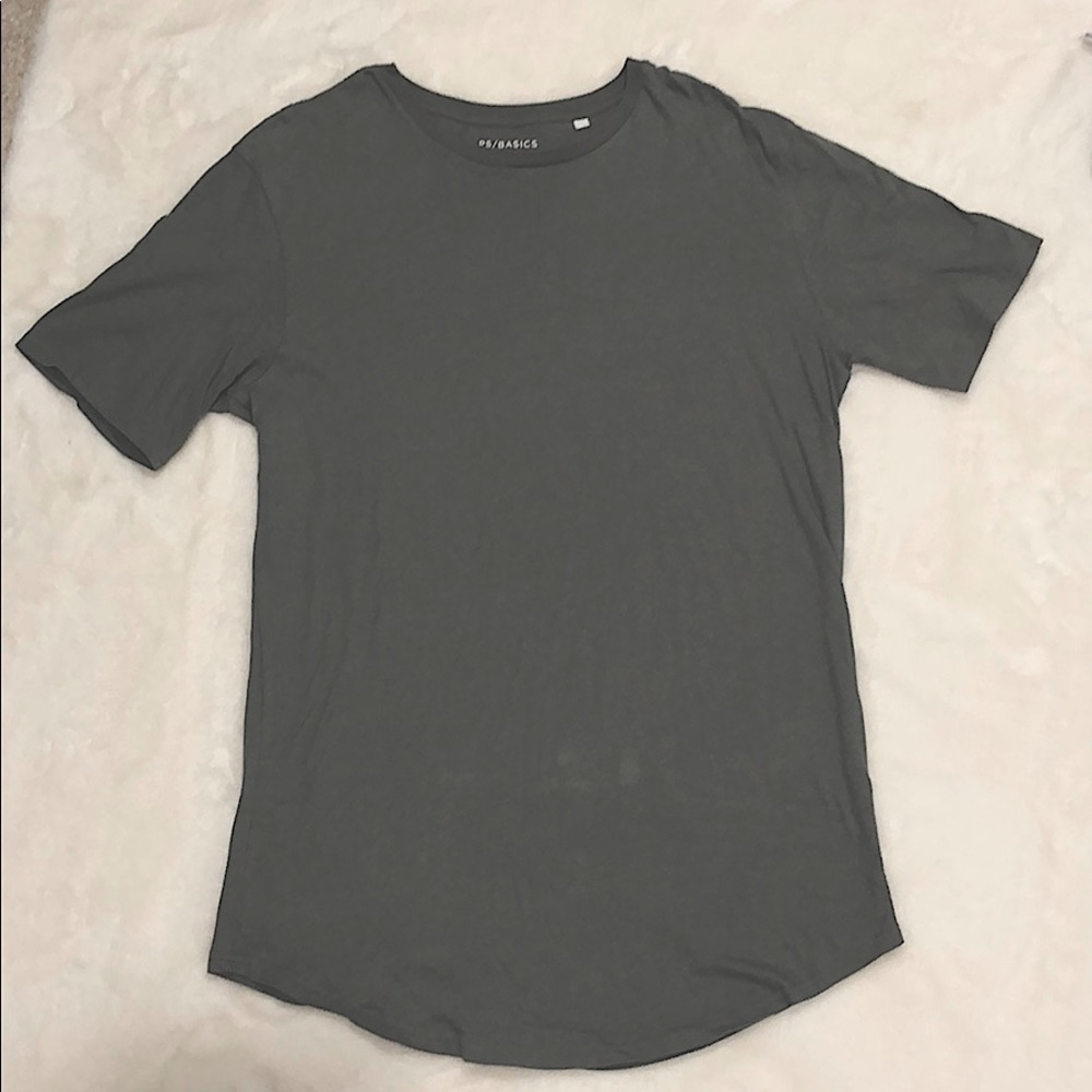 Pacsun Mens Scallop Fit Shirt